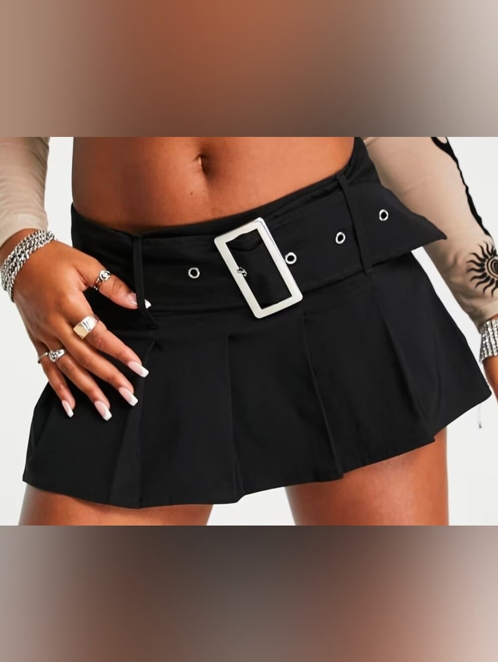 Madden-girl Women's Black Skirt
